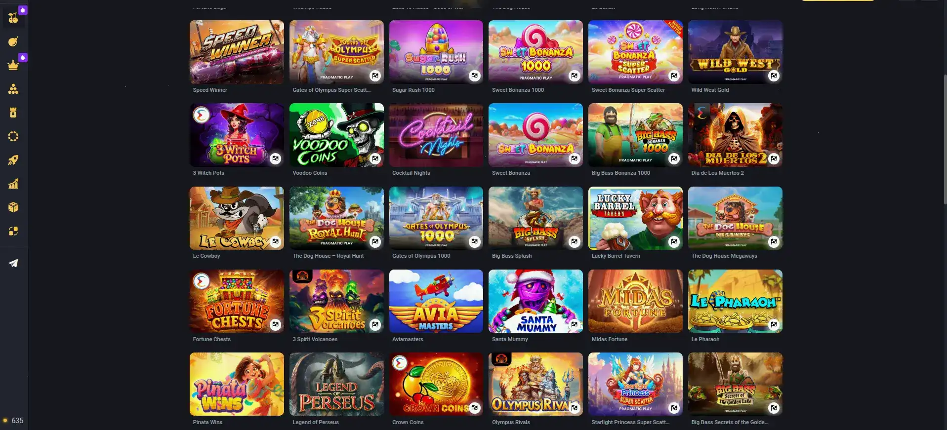 Dbbet casino интерфейс